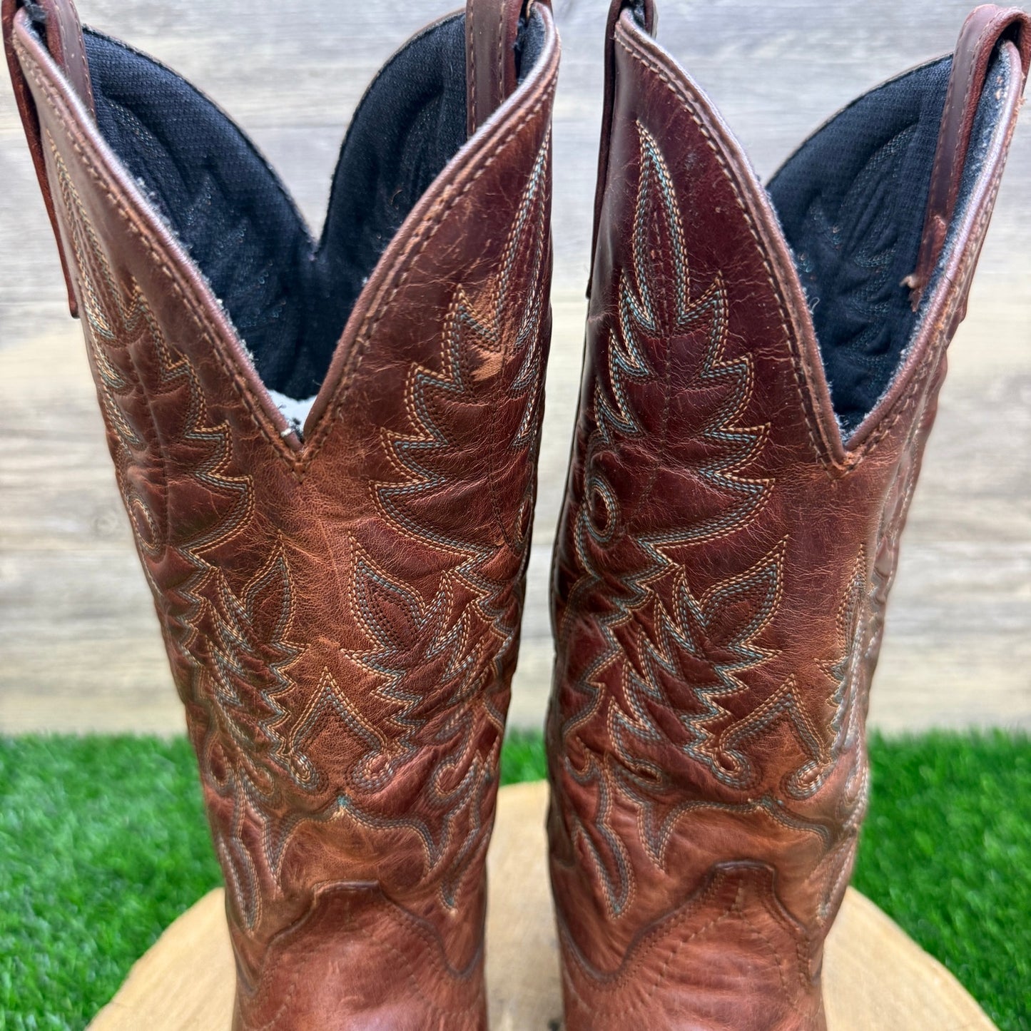 Laredo Women - Size 6M - Brown Snip Toe Western Cowboy Boots Style 51059