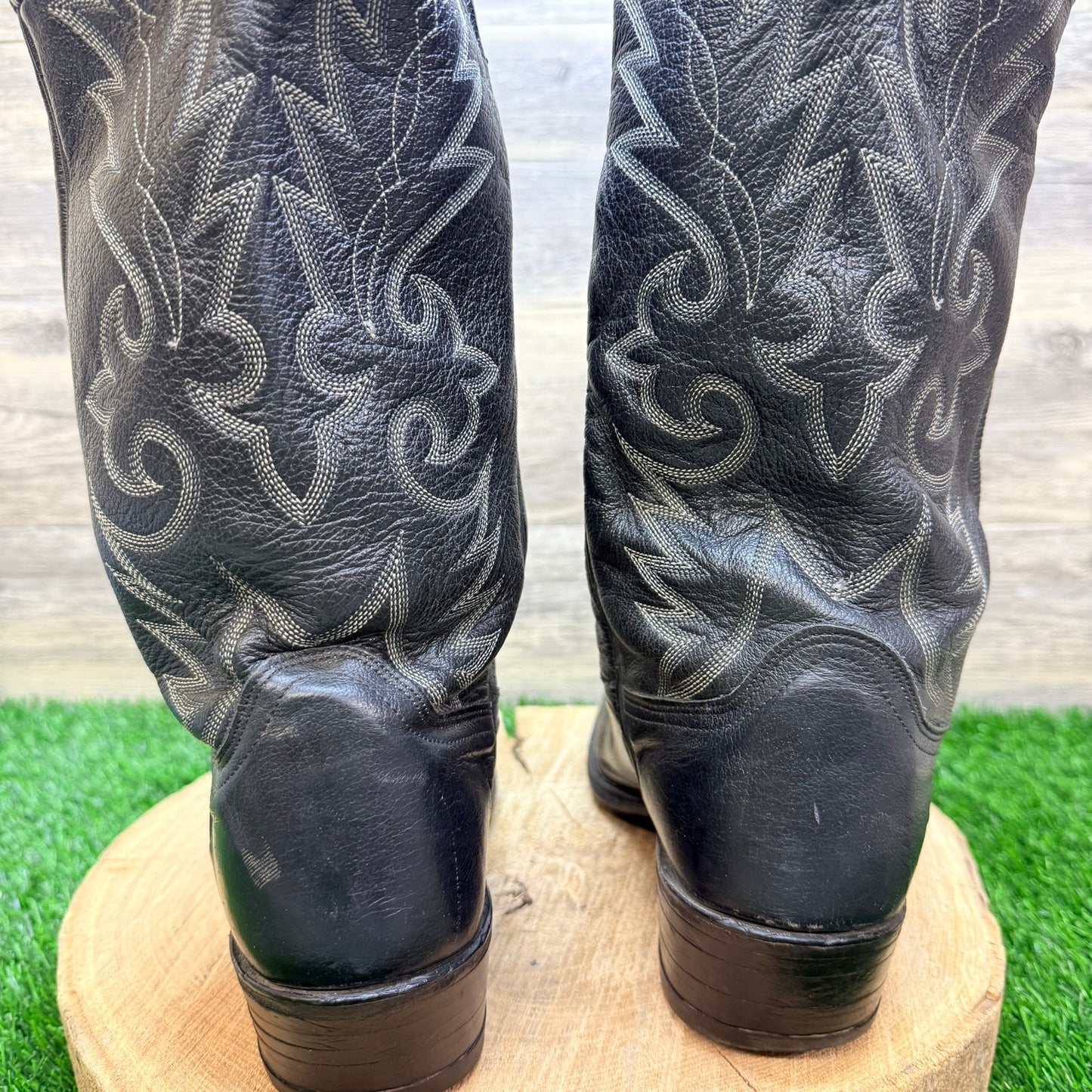 Dan Post Men - Size 10.5D -  Black Western Cowboy Boots 341009