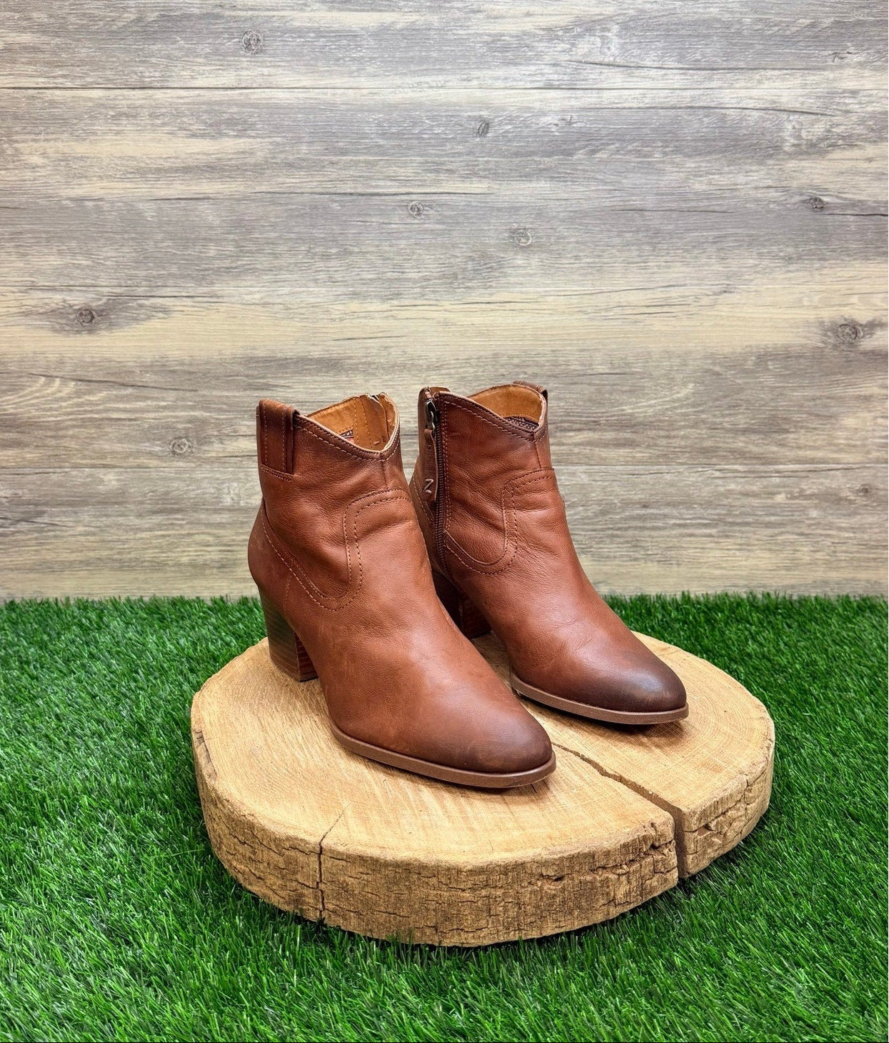 Zodiac Women - Size 9M - Tan Ankle Boots Kela