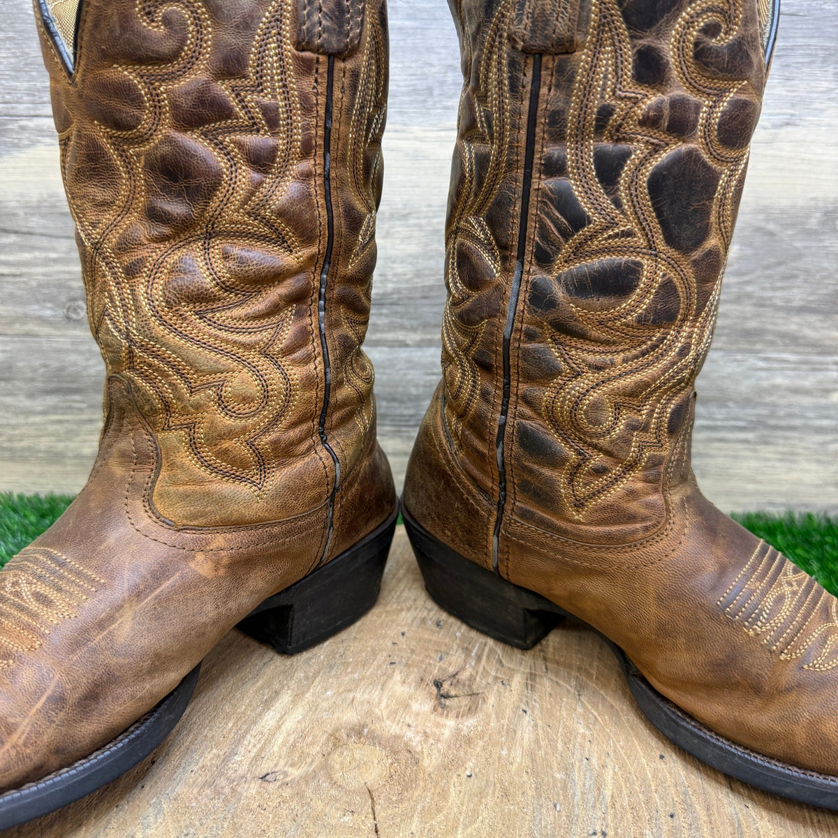 Laredo Women - Size 7M - Brown Western Cowboy Boots Style 51112