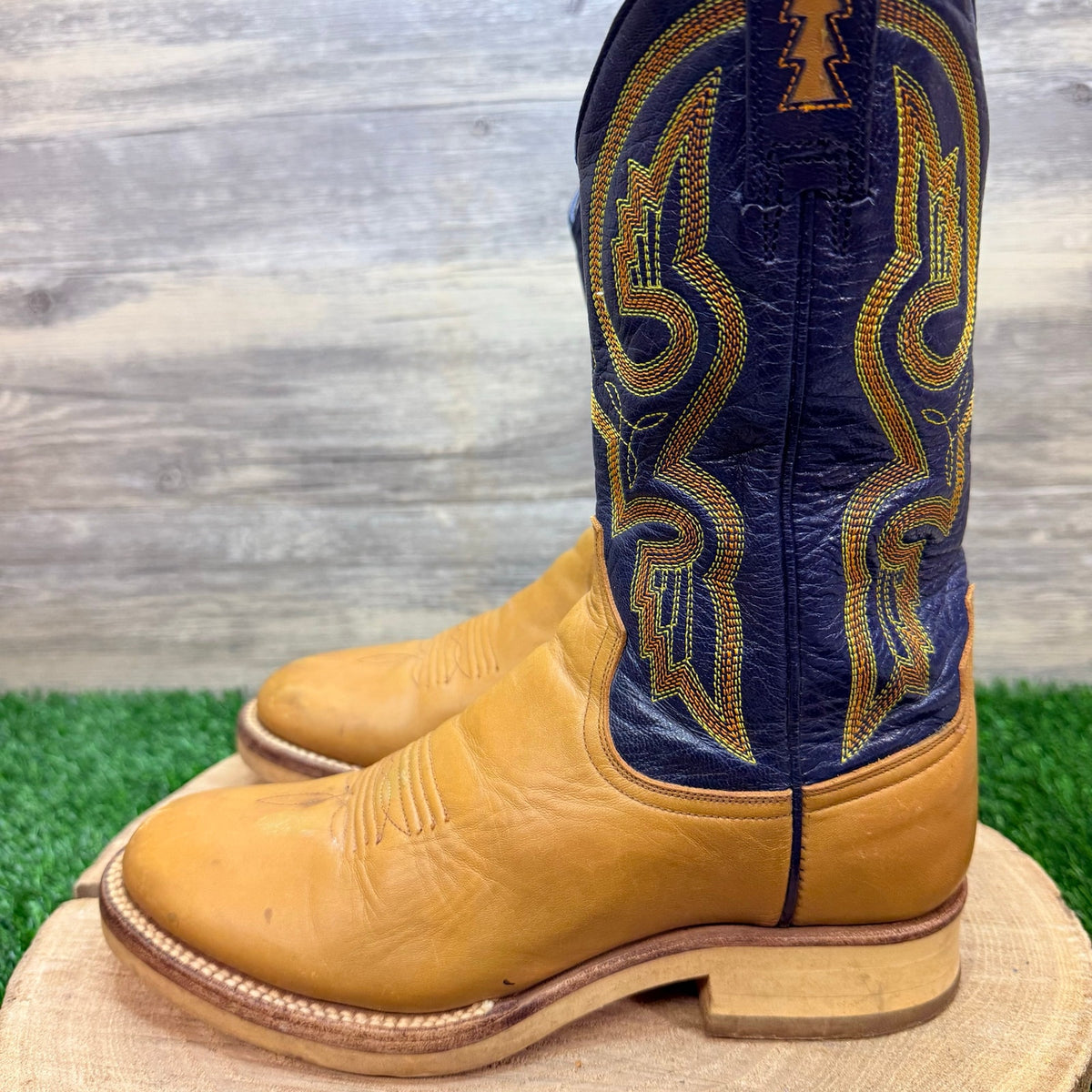 Ariat Women - Size 6B - Blue / Sand Western Cowboy Boots 17184