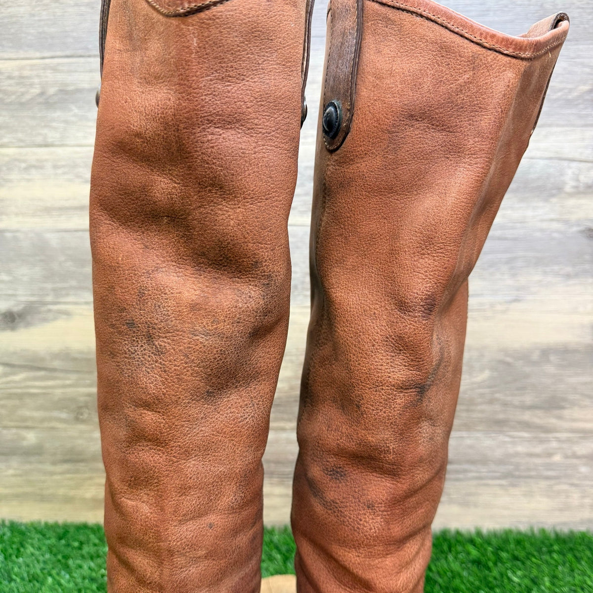 Frye Women - Size 8B - Cognac Jackie Button Tall Boots 76575
