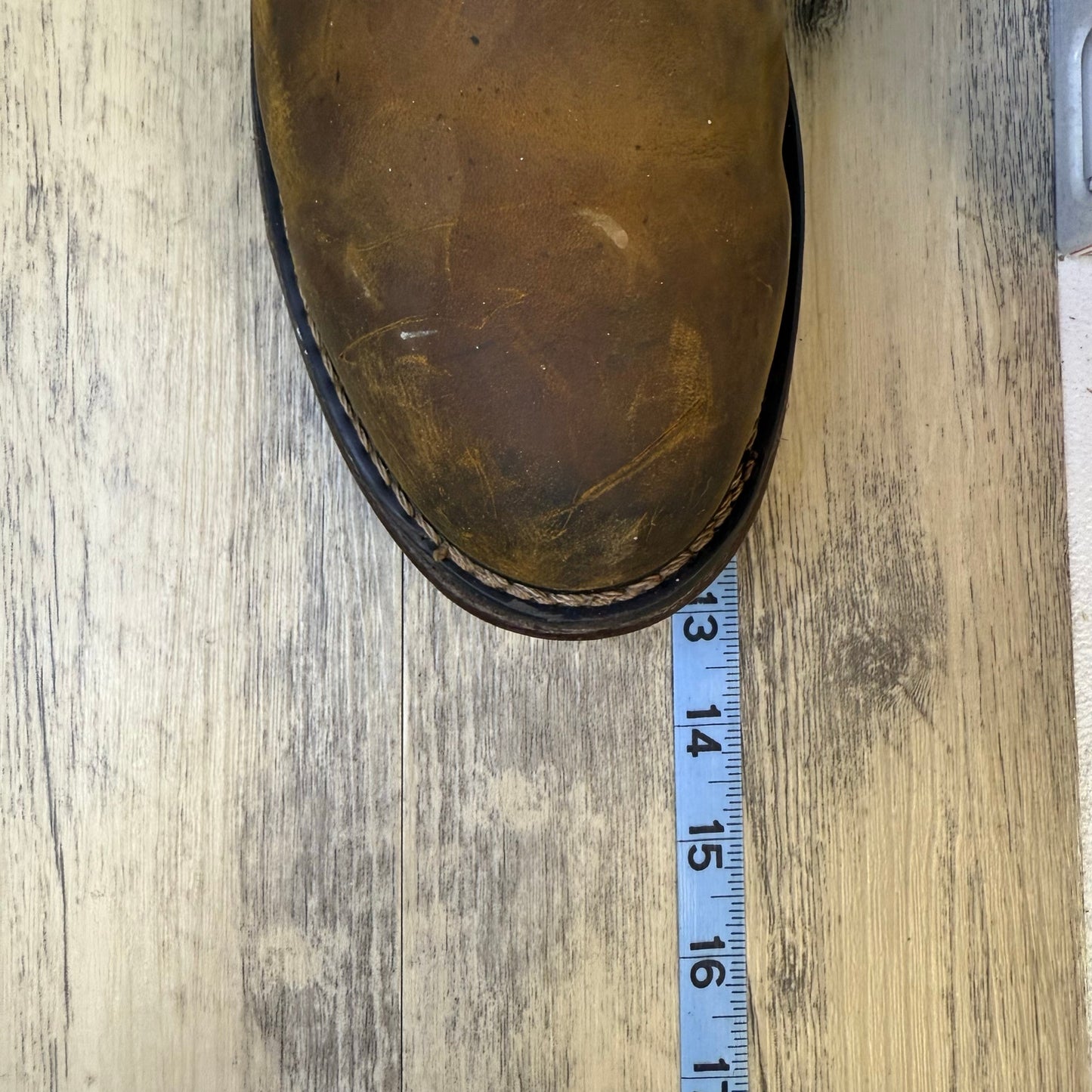 Rocky Men - Size 11.5W - Tan Pull Up Cowboy Boots Style 106