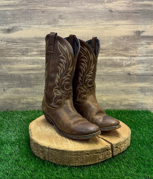 Laredo Women - Size 9M - Brown Cowboy Boots Style 5742