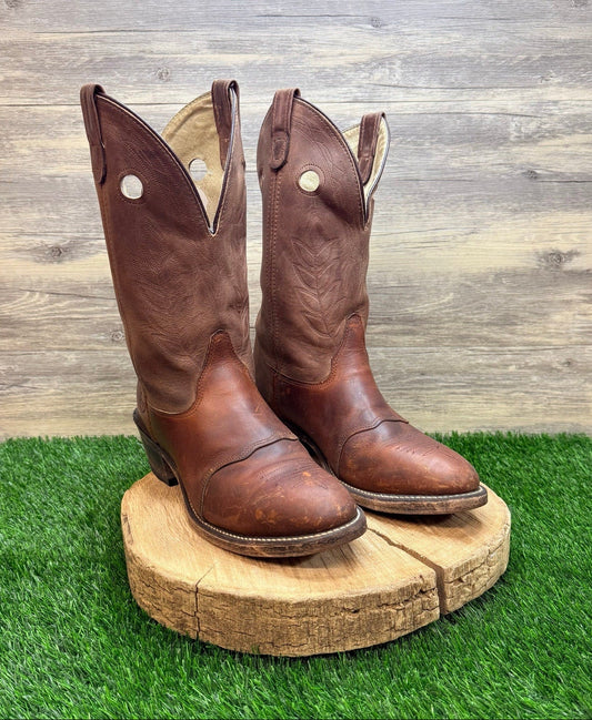 Double H Men - Size 11.5D - Brown Buckaroos Cowboy Boots 1560