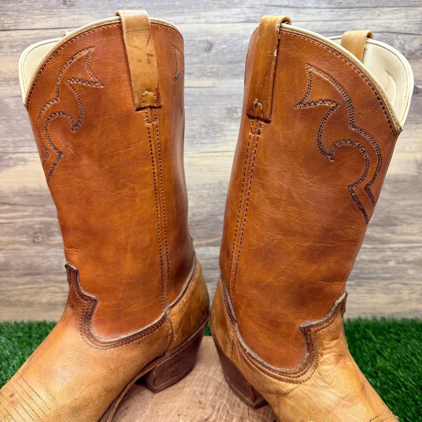 Dingo Men - Size 11D - Vintage Brown Acme Western Cowboy Boots 5907