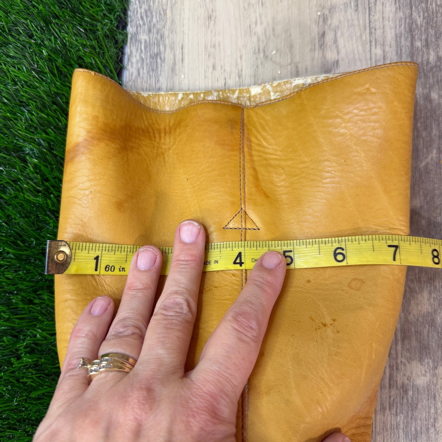 Gianni Bini Women - Size 10M - Marbled Gold Campus Boots Style Money
