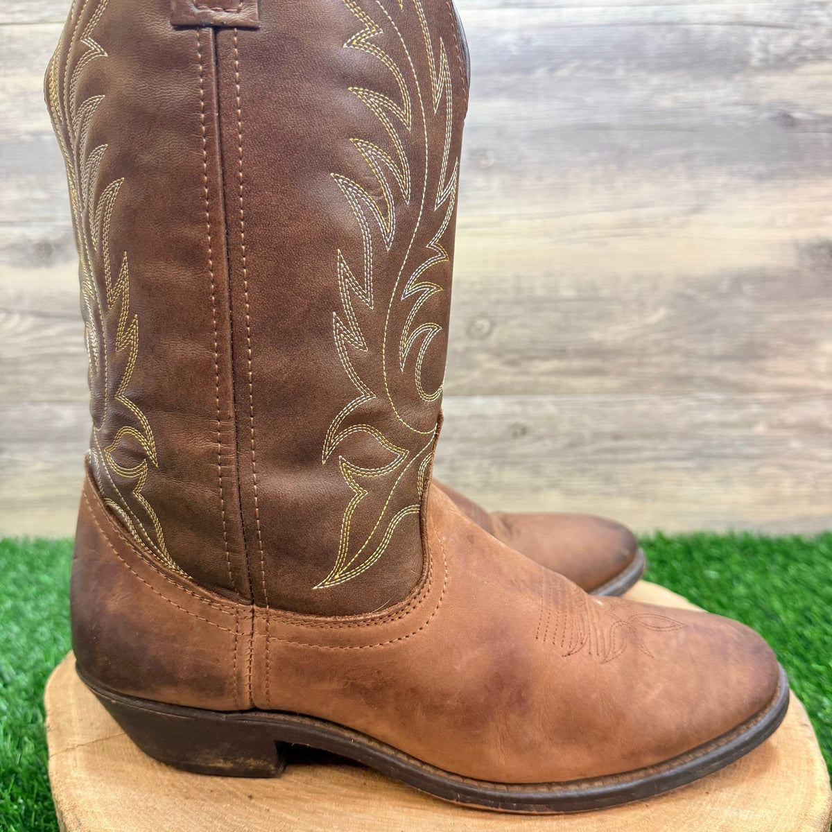 Laredo Women - Size 9.5M - Brown Western Cowboy Boots 5742