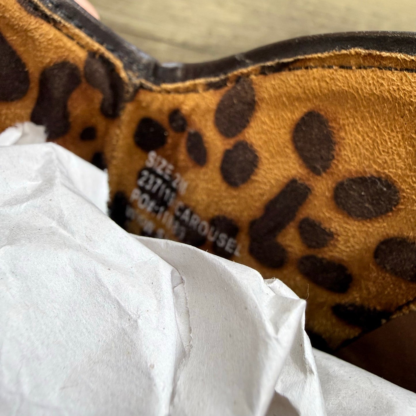Rodeo Ropers Youth - Size 2M - Brown Zipper Boots Carousel