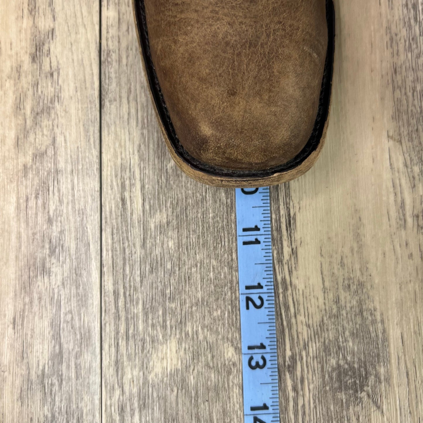 BedStu Women - Size 6.5 - Brown Harness Tall Square Toe Cowboy Boots