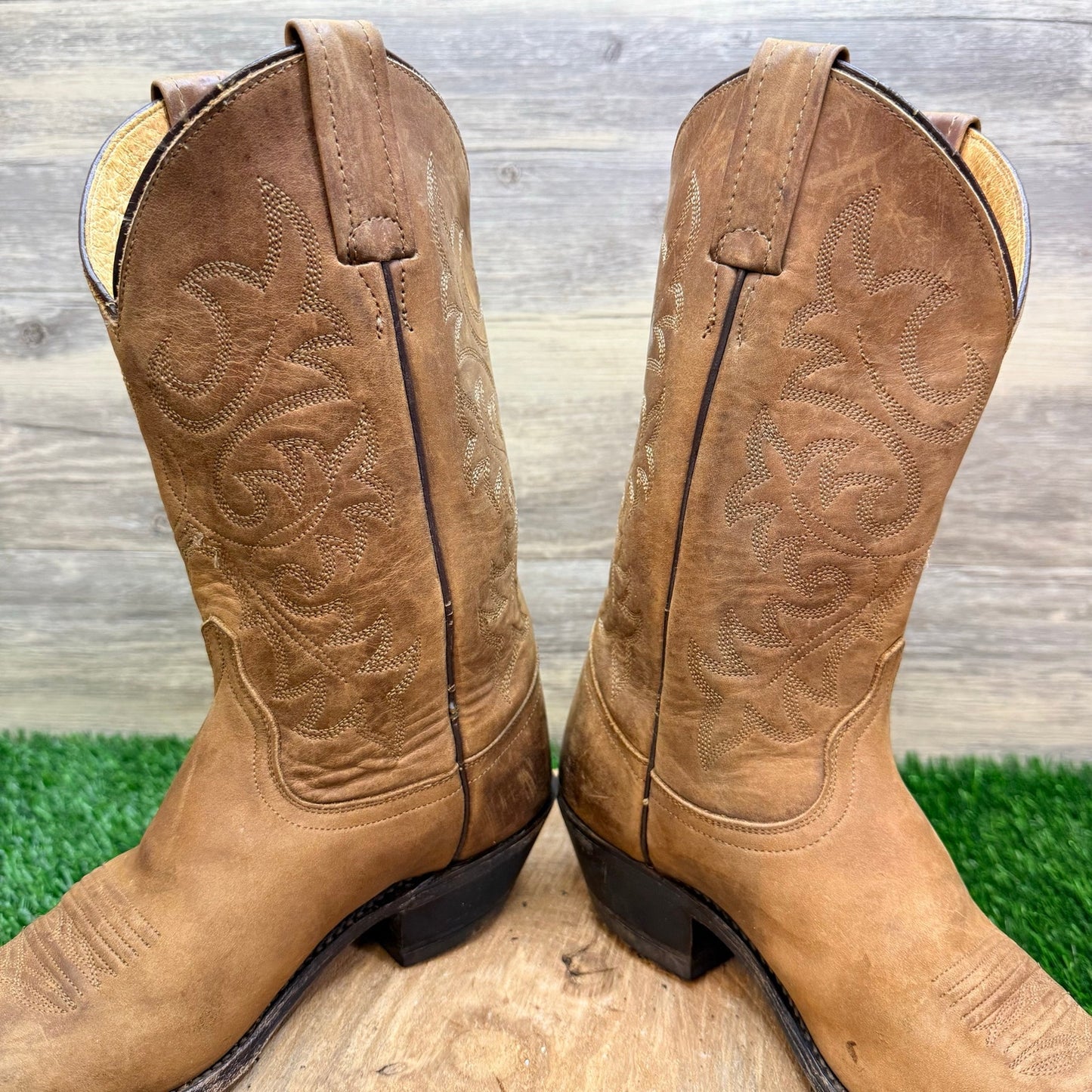 Dan Post Women - Size 6.5M - Tan Western Cowboy Boots DP22232