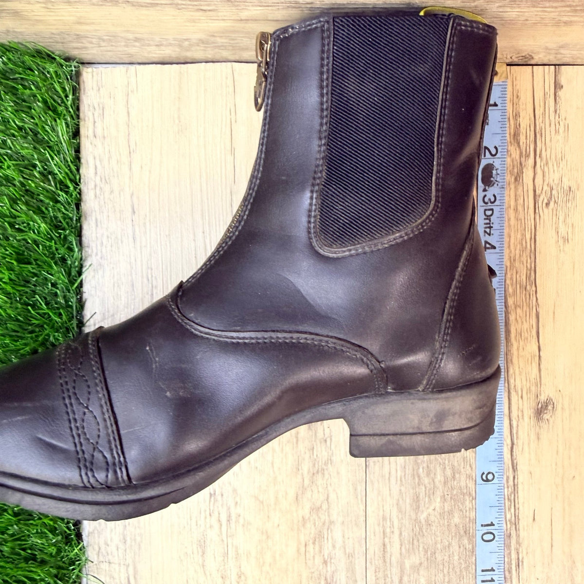 Moretta Women - Size 6 - Black Ankle Equestrian Boots Clio