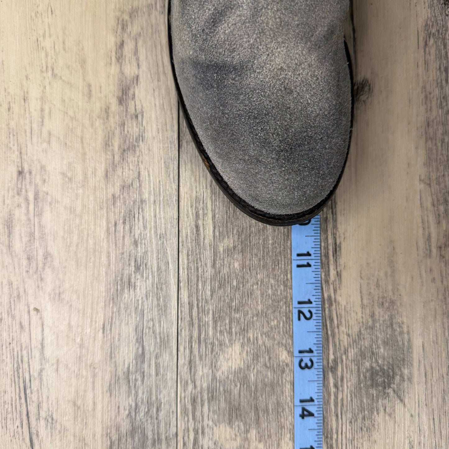 Diba True Women - Size 8.5 - Gray Studded Tall Suede Boots Style What To Do