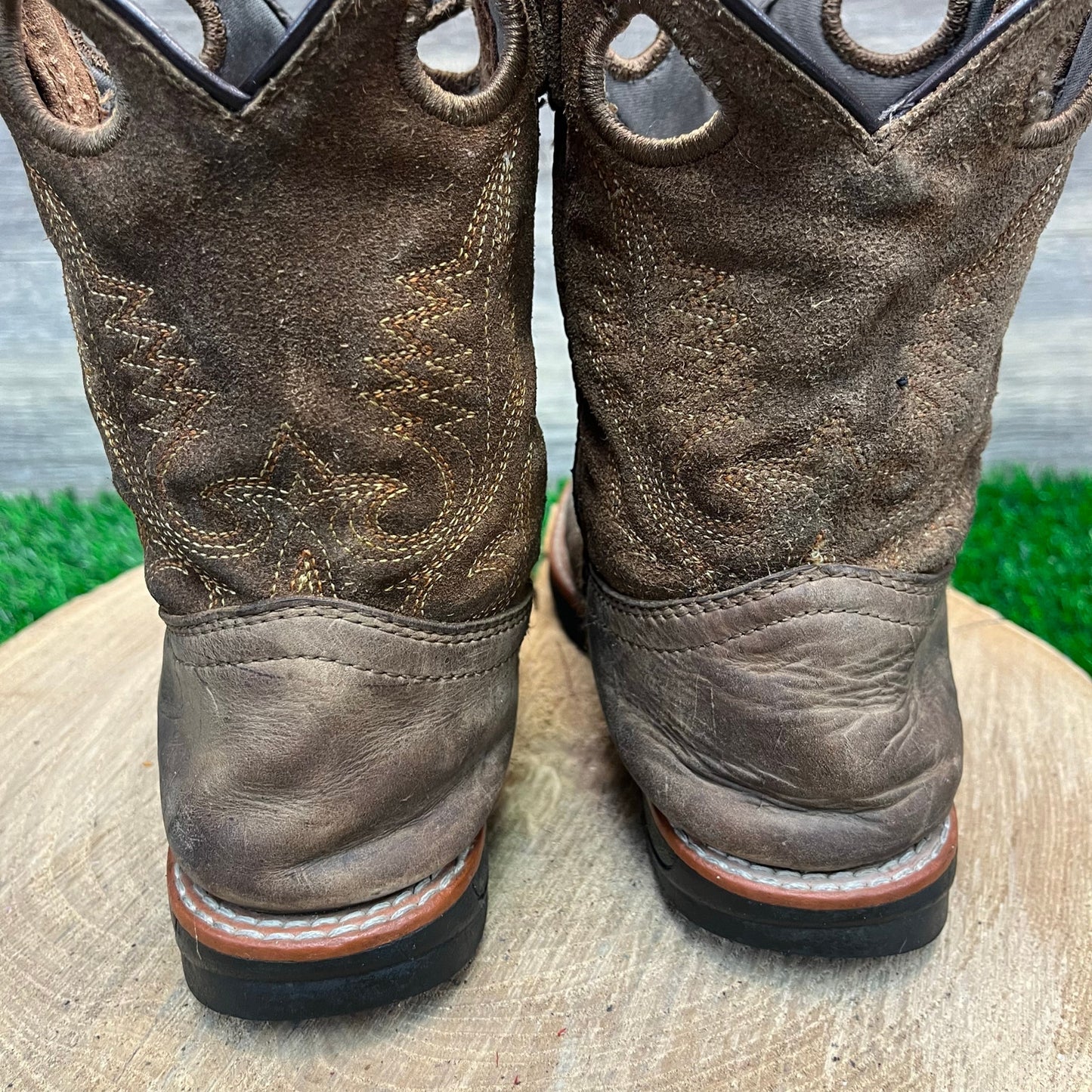 Smoky Mountain Youth - Size 2R - Brown Cowboy Boots Style 3890C