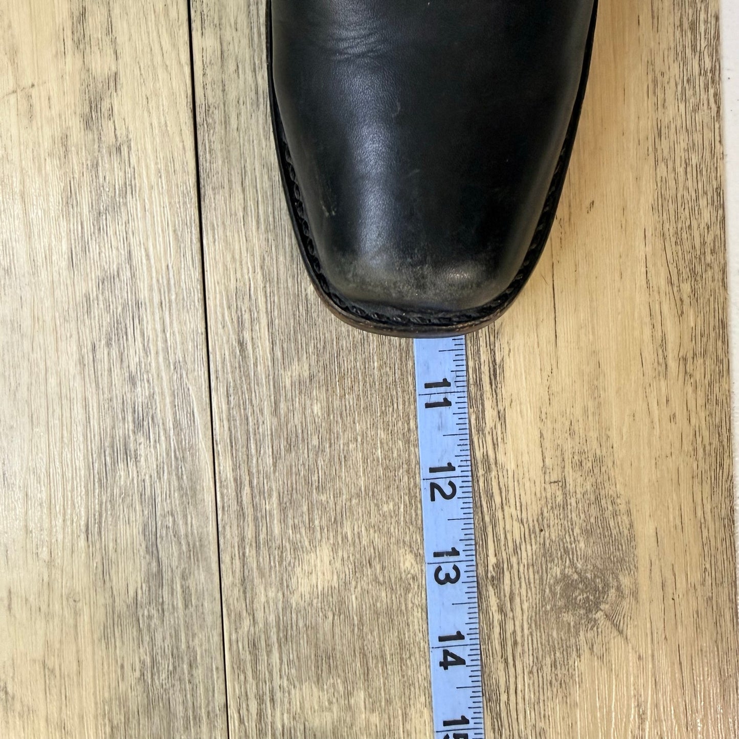 Frye Women - Size 6.5M - Black Moto Square Toe Cowboy Boots 77300
