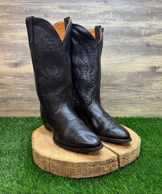 Nocona Men - Size 11.5D - Black Imperial Western Cowboy Boots Style NB2005
