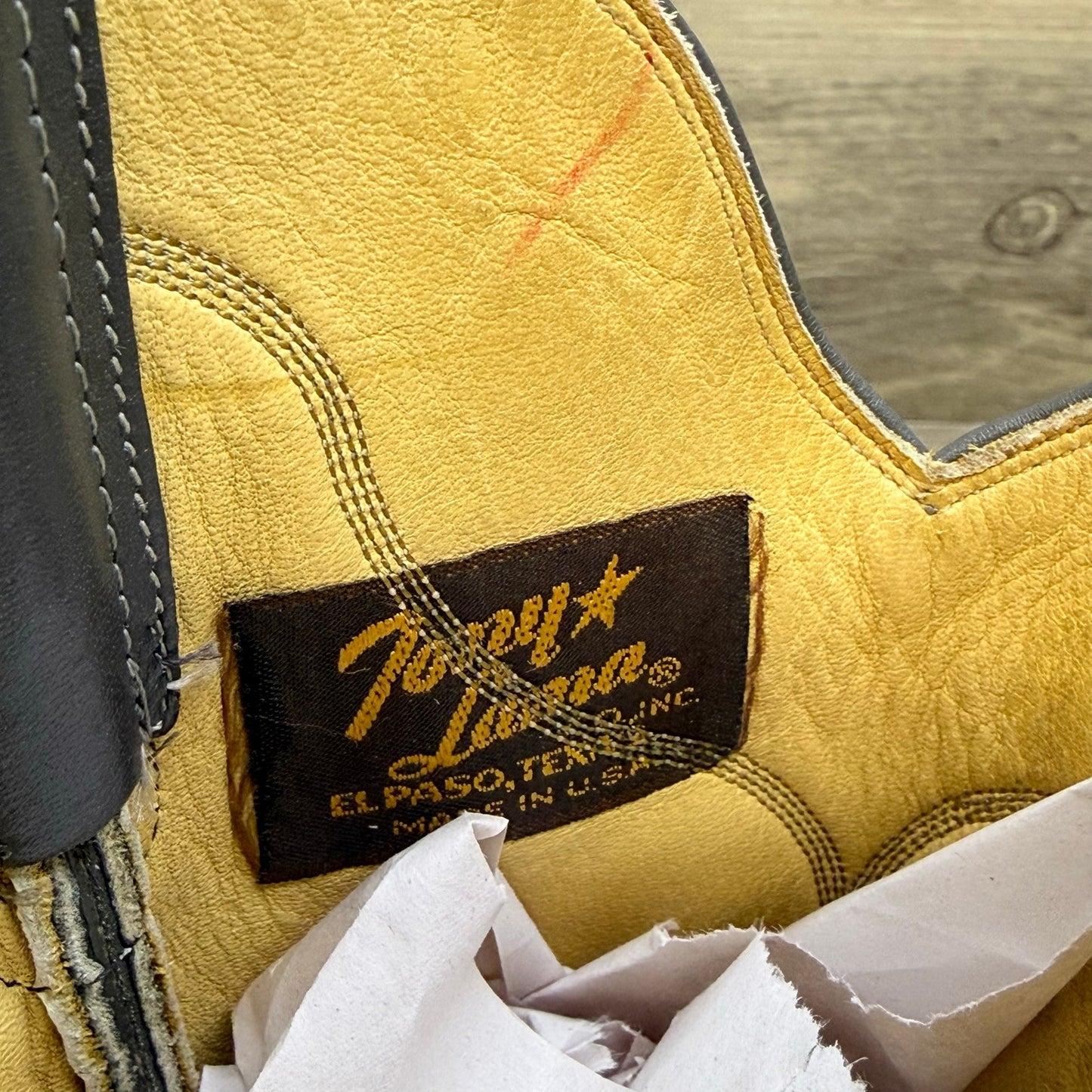 Tony Lama Women - Size 5.5B - Gray George Strait Roper Boots 9507