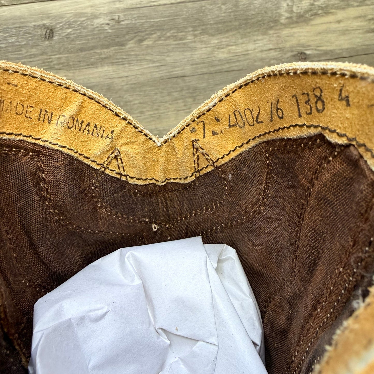 Montgomery Ward Women - Size 7 - Vintage Tan Heeled Boots 4002