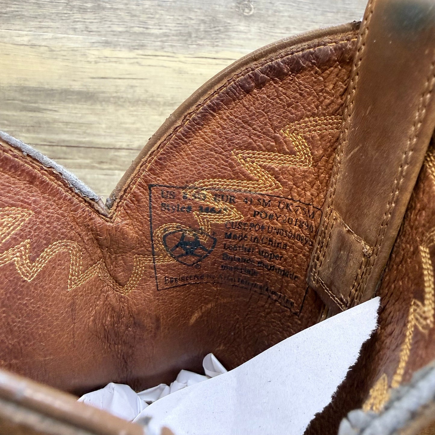 Ariat Men - Size 8.5D - Brown Sedona Western Cowboy Boots 34625