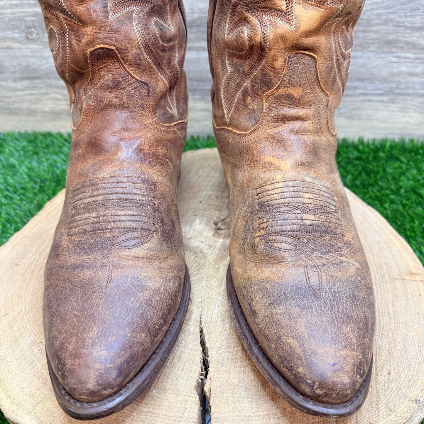 Dan Post Men - Size 10.5D - Brown Renegade Western Cowboy Boots DP2159