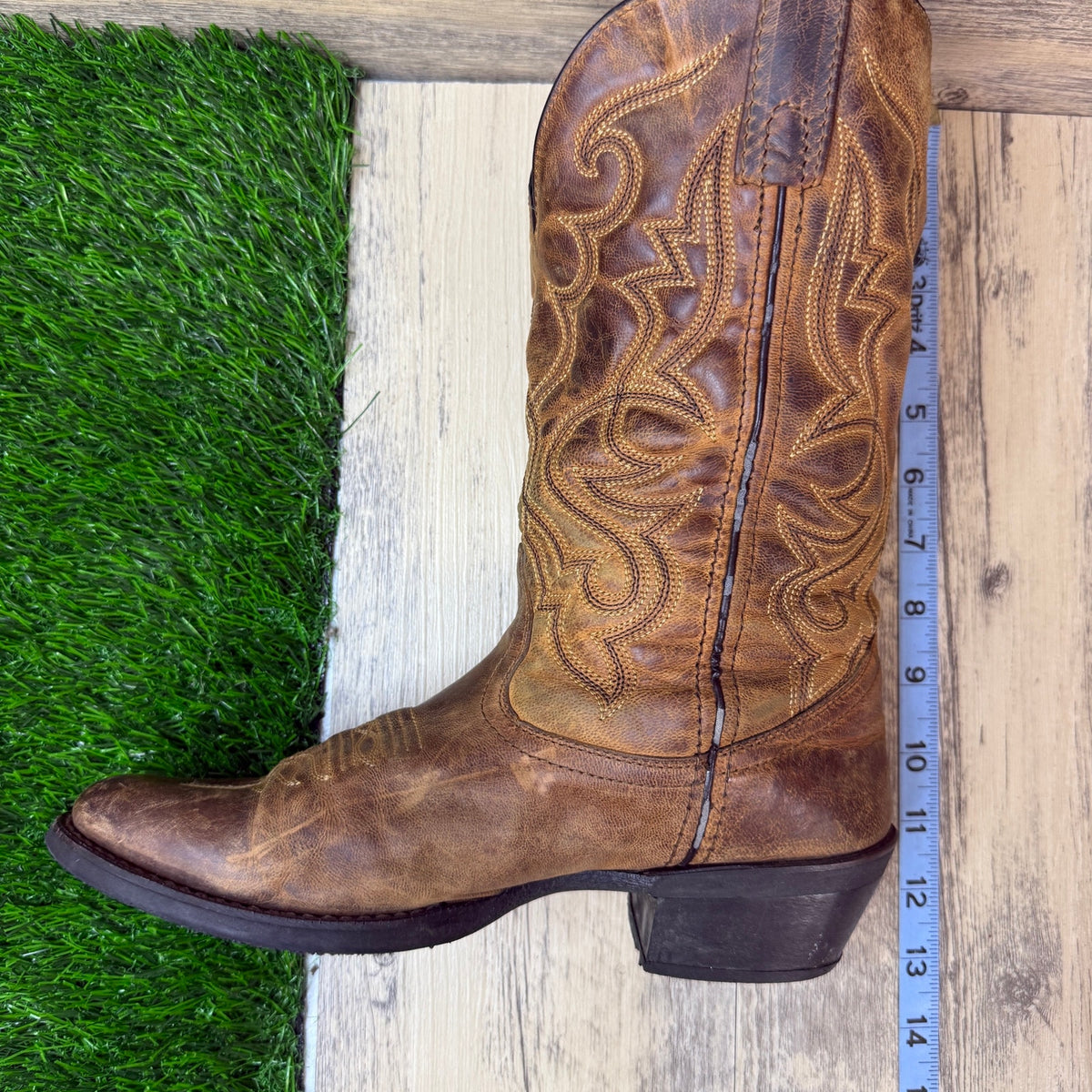Laredo Women - Size 7M - Brown Western Cowboy Boots Style 51112