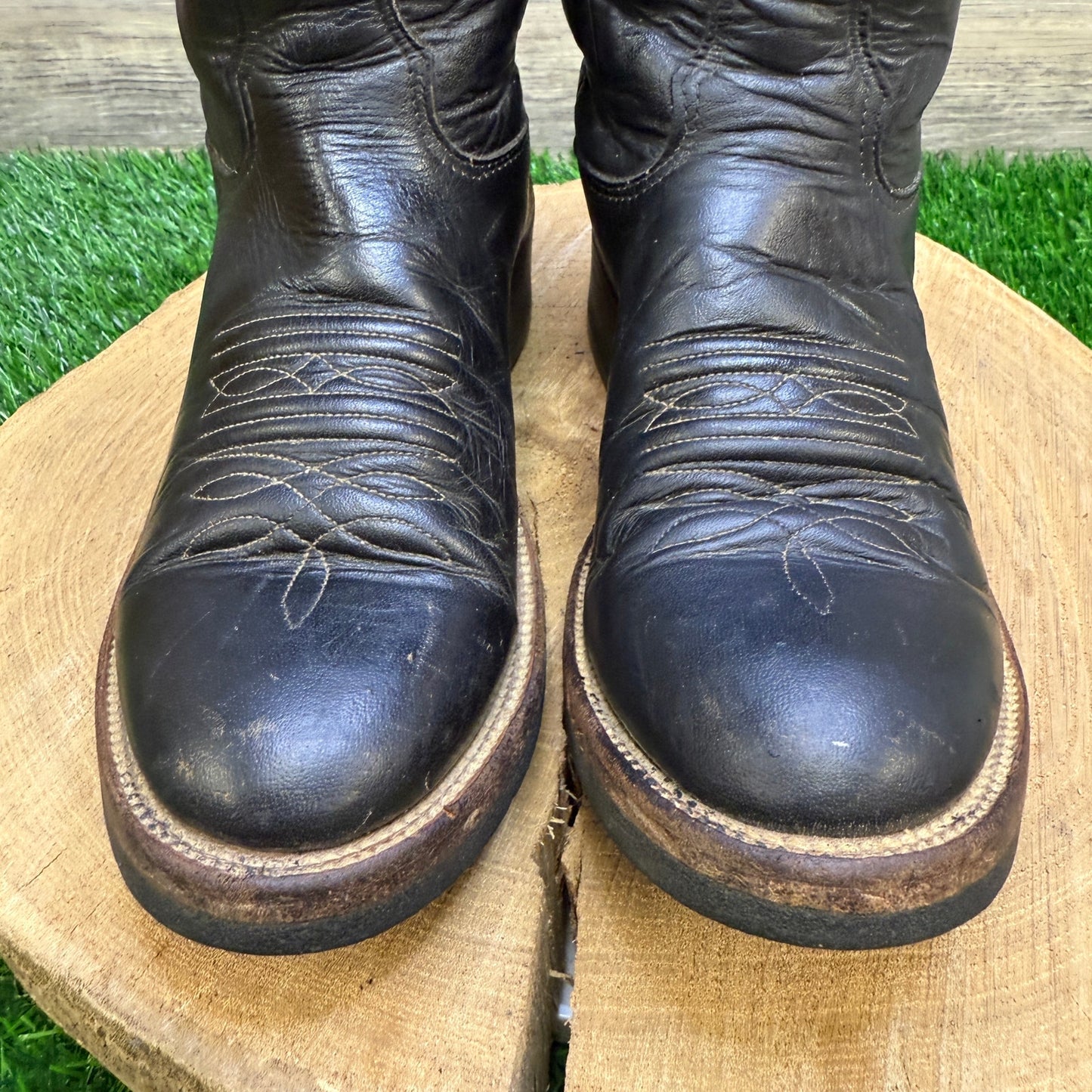 Nocona Women - Size 5.5B - Black Cowboy Boots Style 21960