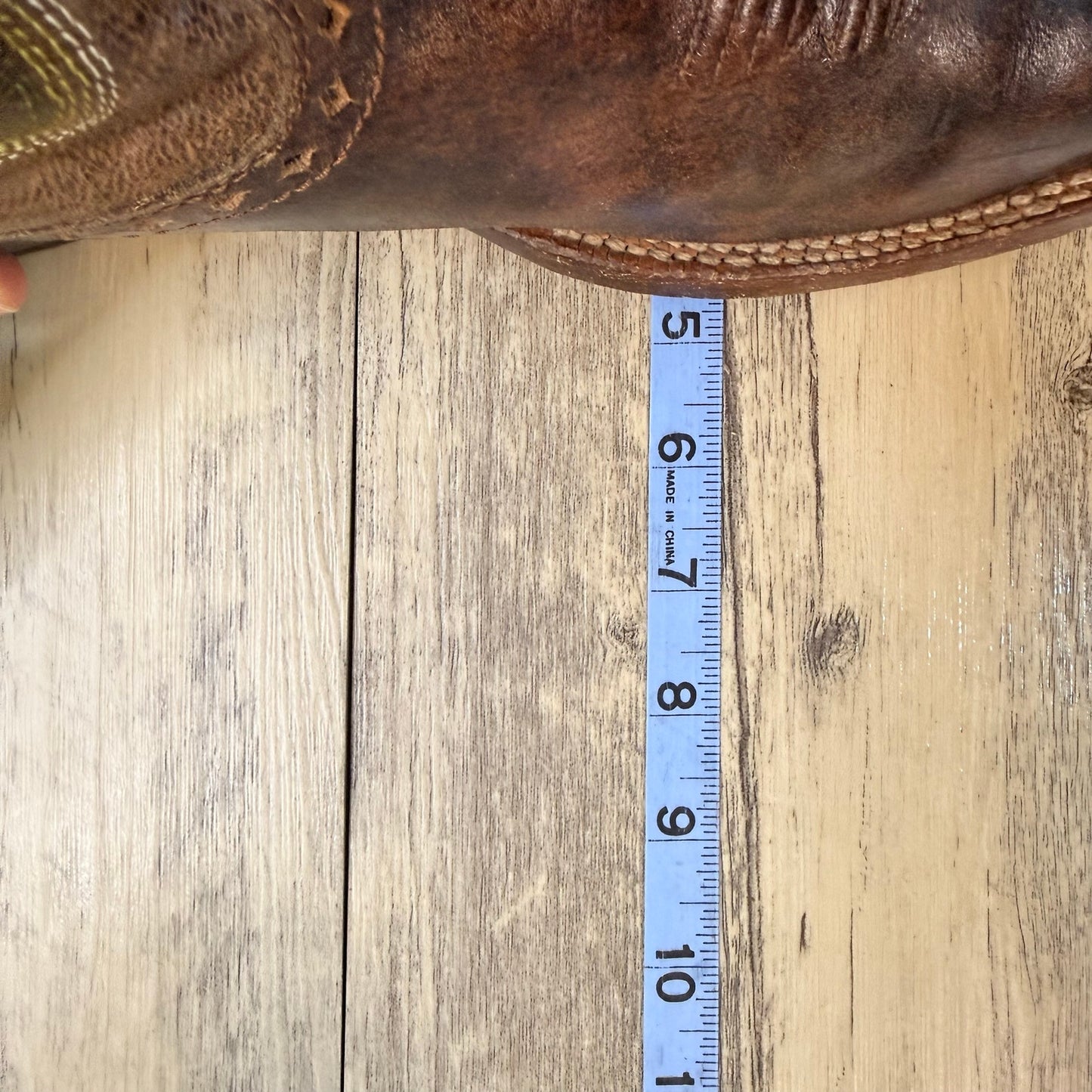 Ariat Men - Size 12D - Dist. Brown Turnback Square Toe Cowboy Boots 10012763
