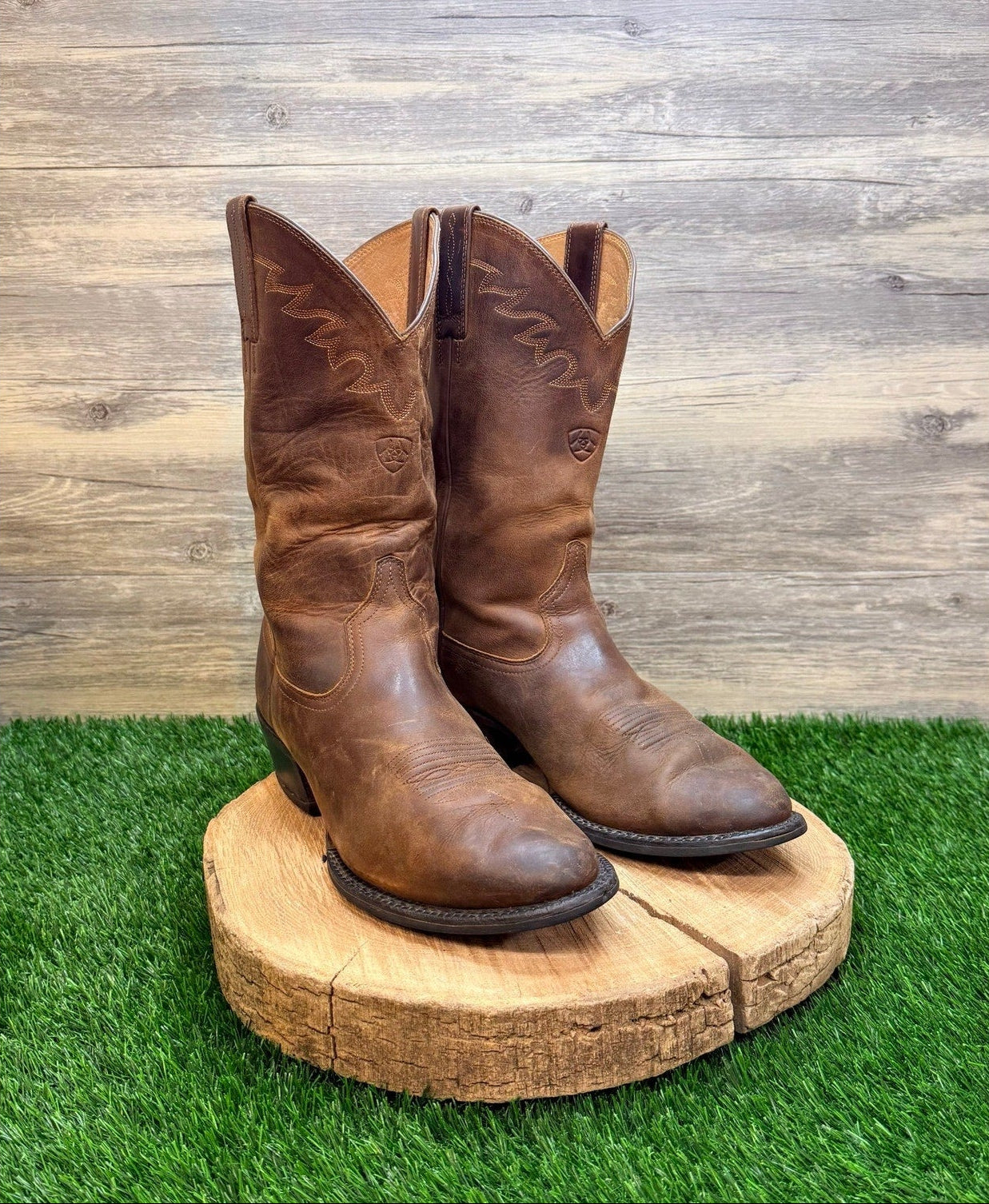 Ariat Men - Size 9.5EE - Brown Western Cowboy Boots 10002194