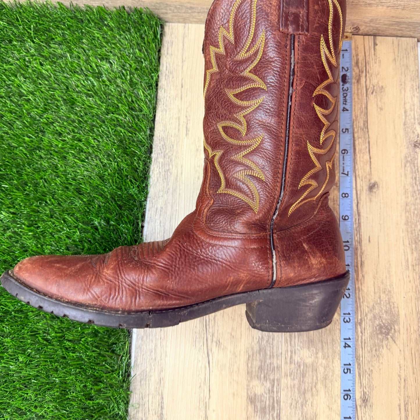 Double H Men - Size 11D - Brown Western Cowboy Boots DH3200