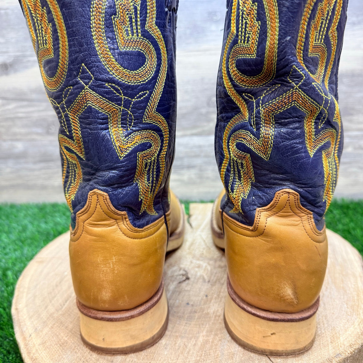 Ariat Women - Size 6B - Blue / Sand Western Cowboy Boots 17184