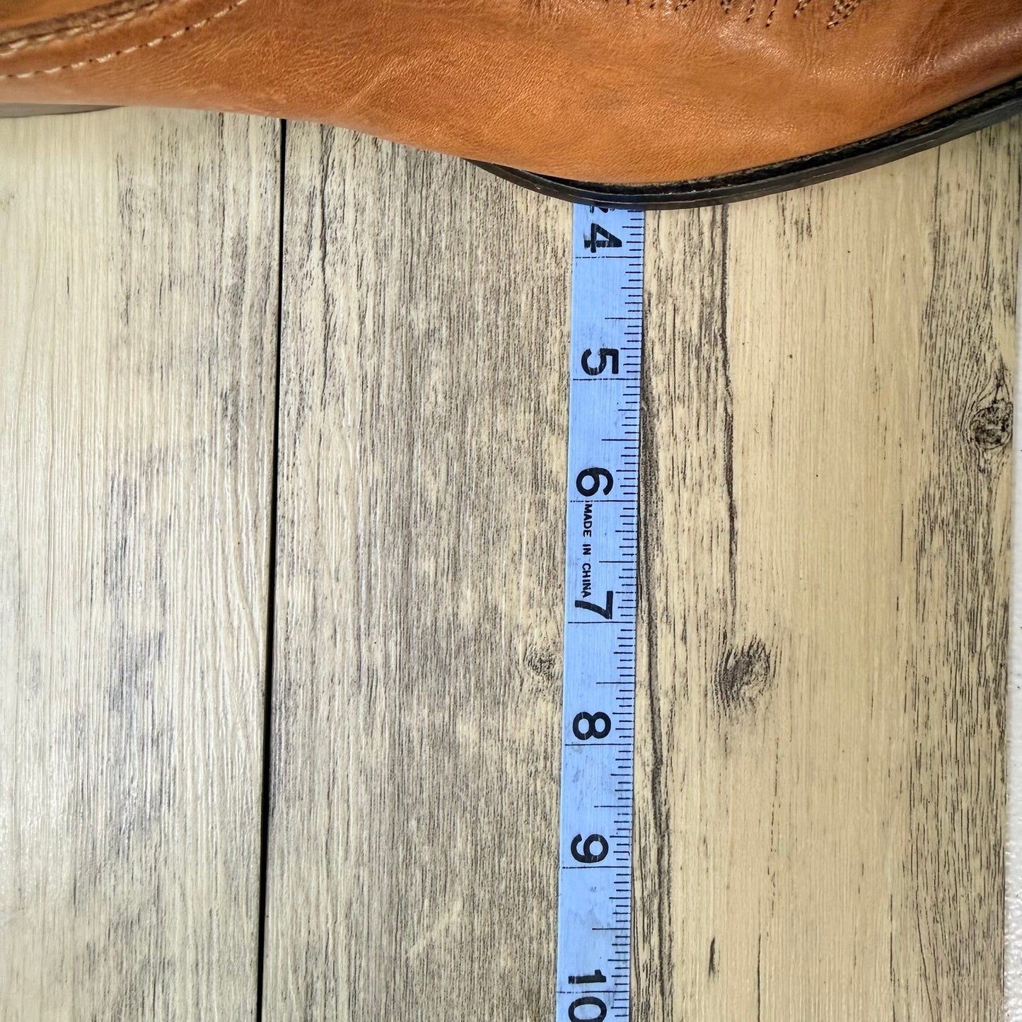 Nocona Women - Size 8B - Tan Snip Toe Western Cowboy Boots NL1600
