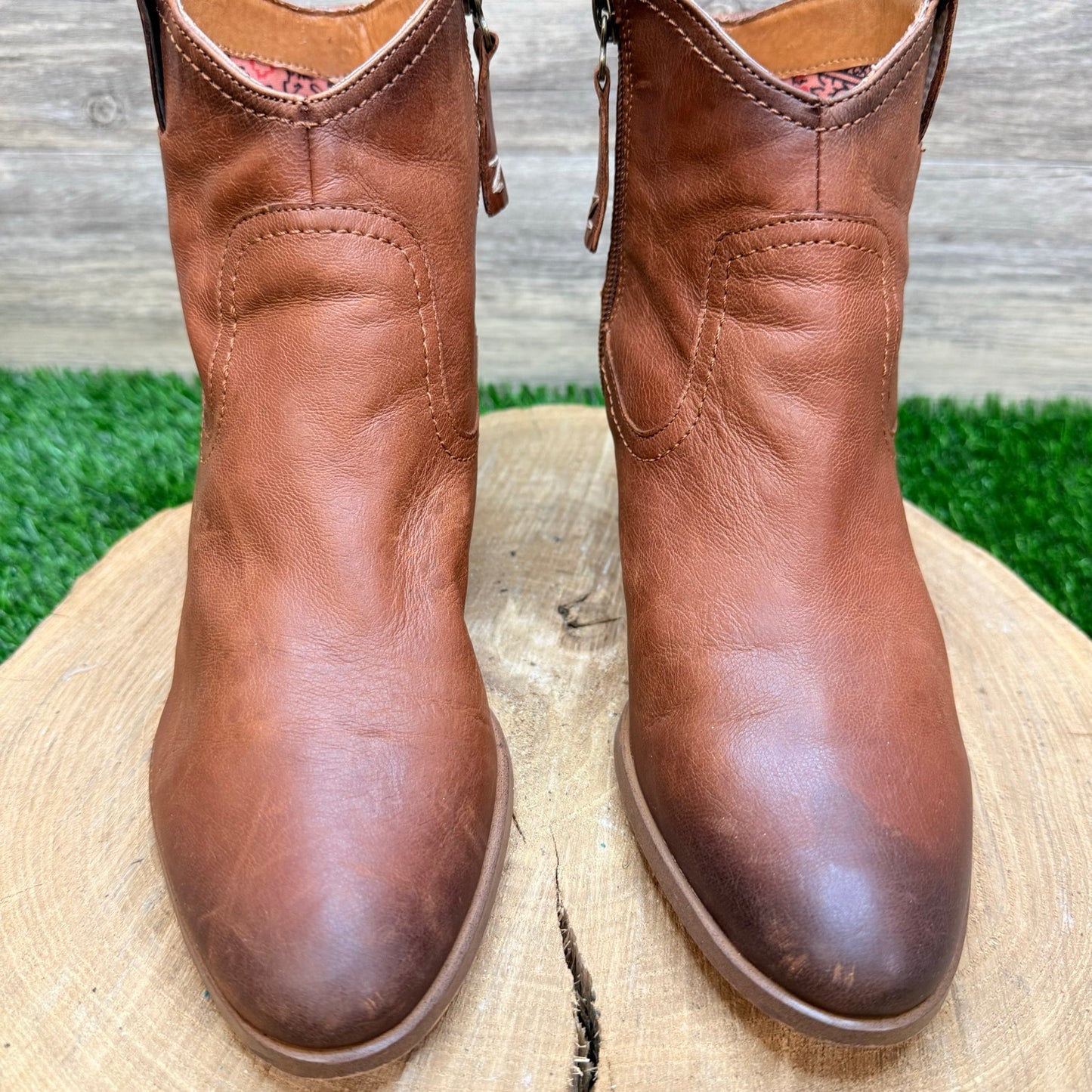 Zodiac Women - Size 9M - Tan Ankle Boots Kela