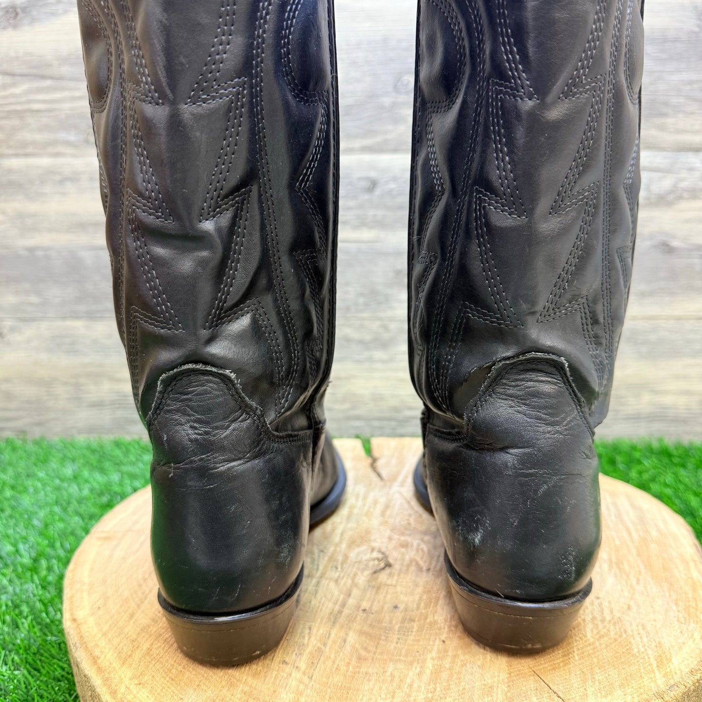 Capezio Women - Size 7M - Black Faux Cowboy Boots 62040