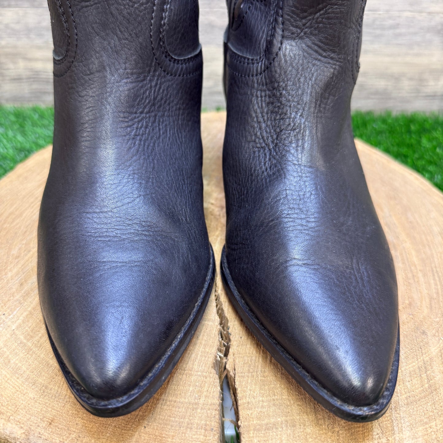 Lucky Brand Women - Size 9M - Black Cutout Ankle Boots