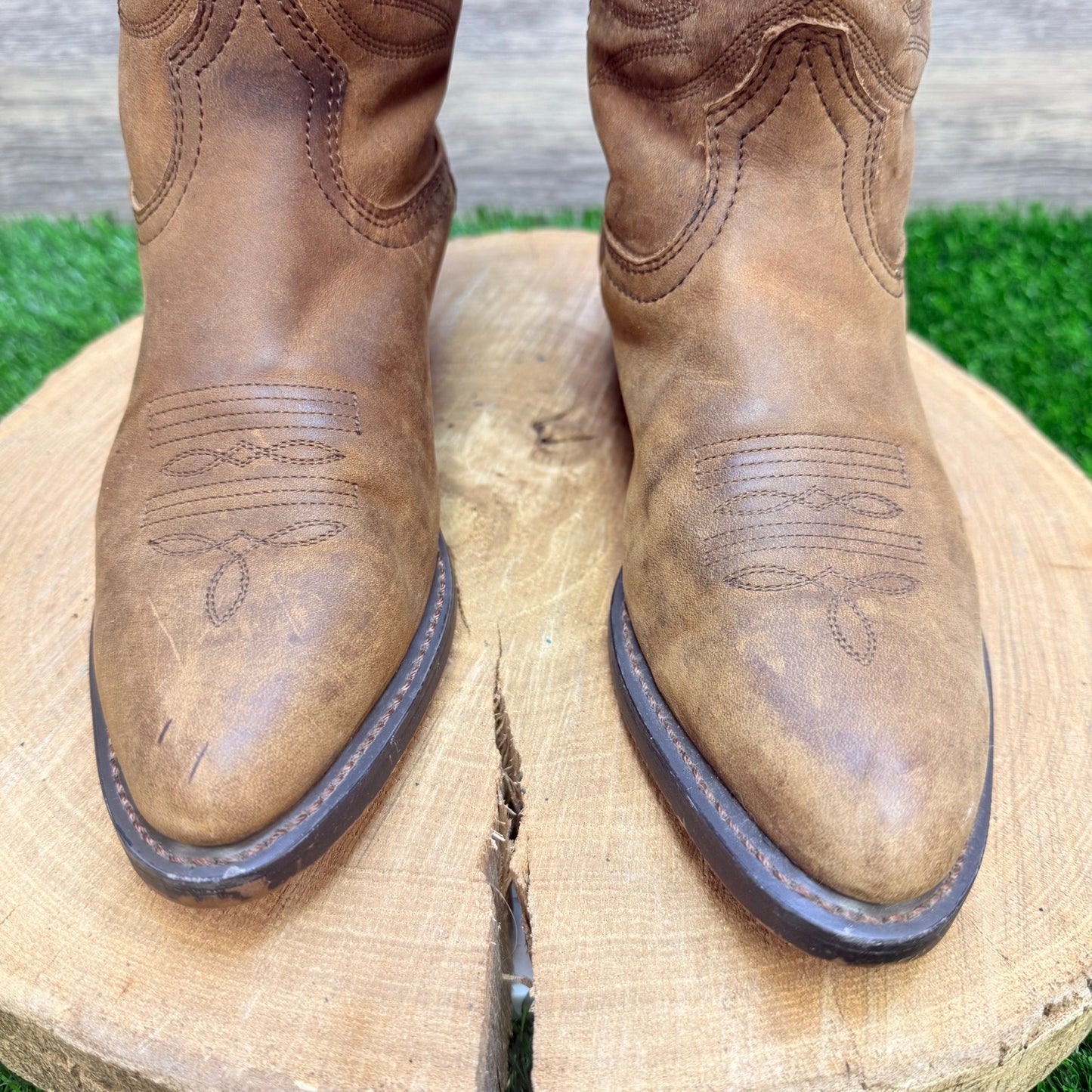 Durango Men - Size 6.5M - Brown Western Cowboy Boots RD4112