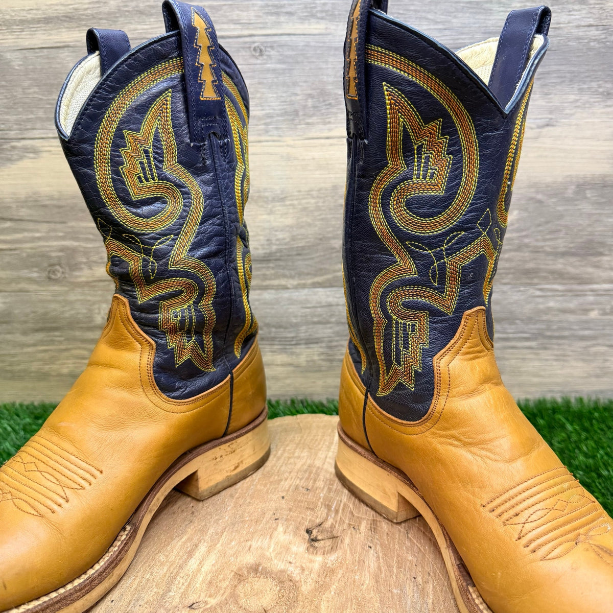 Ariat Women - Size 6B - Blue / Sand Western Cowboy Boots 17184