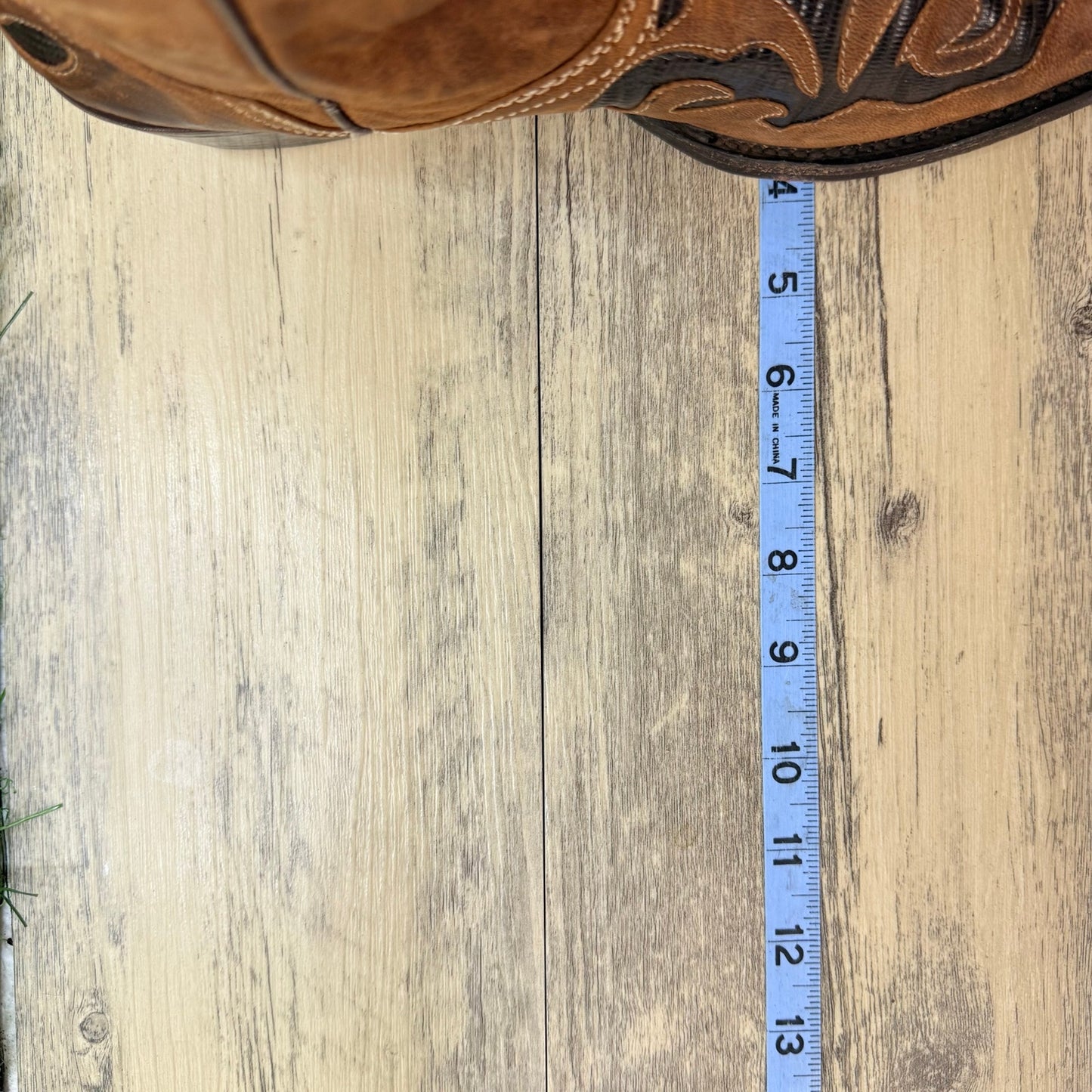 JB Dillon Women - Size 10B - Brown Lizard Inlay Cowboy Boots JBW2213