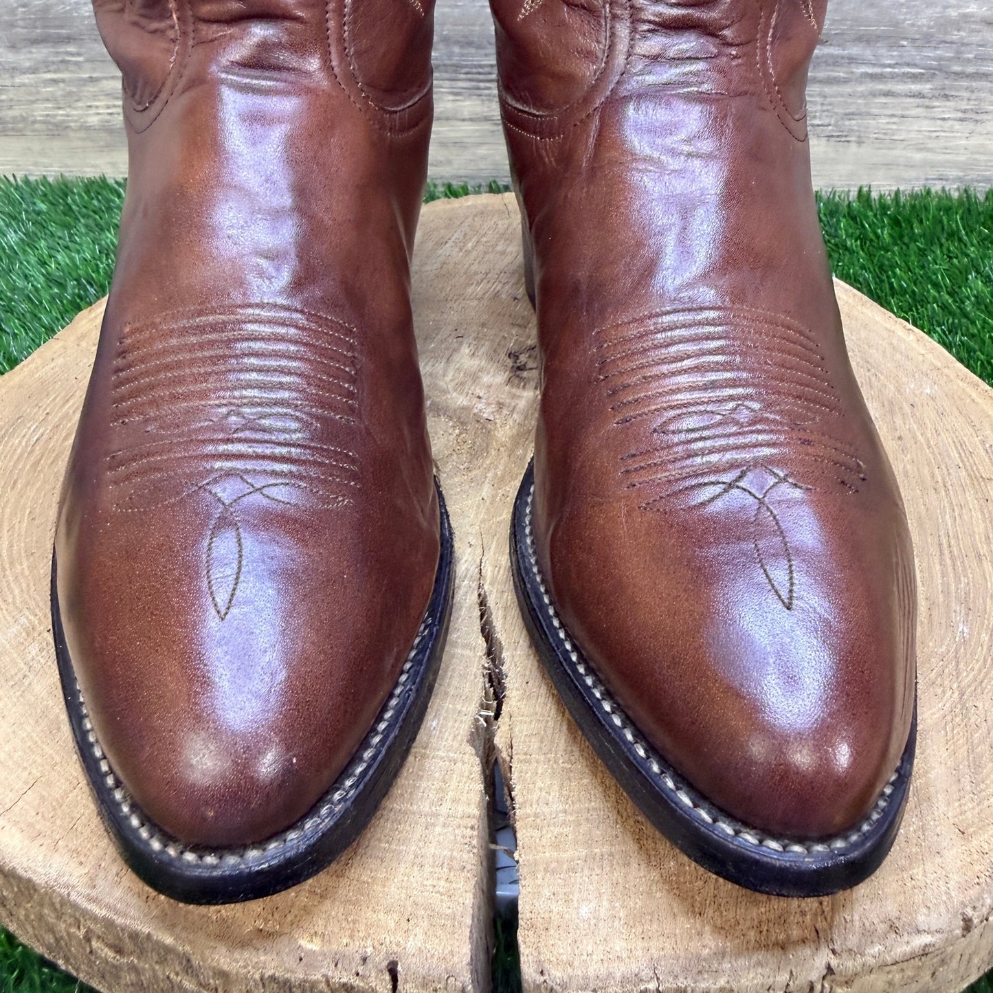 Tony Lama Men - Size 11D - Brown Western Cowboy Boots Style VM2989