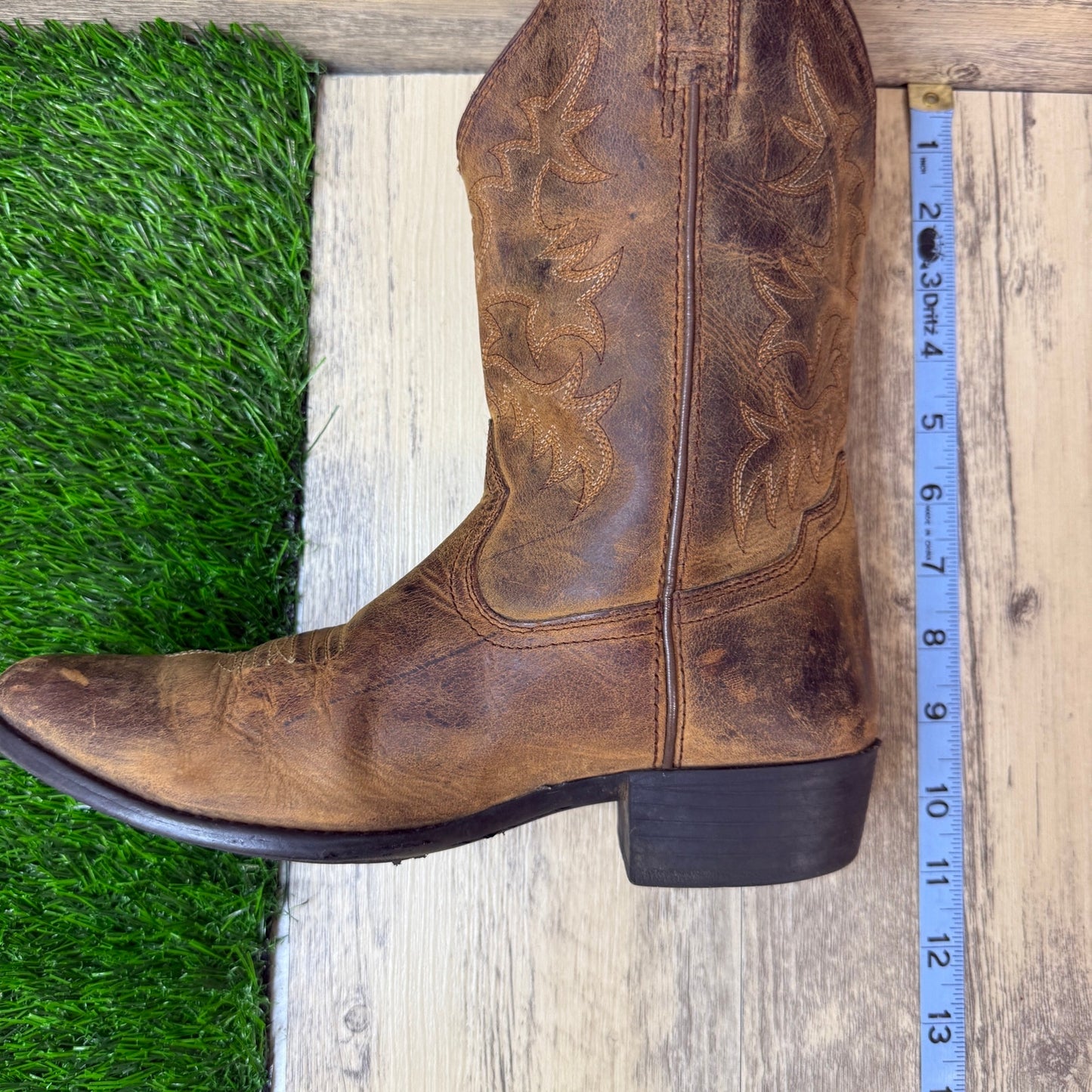 Ariat Youth - Size 5 - Brown Western Cowboy Boots Style 10001825