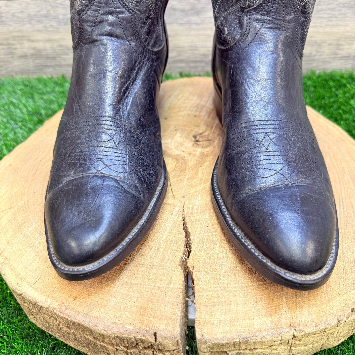 Laredo Men - Size 9D - Black Cowboy Boots 10406