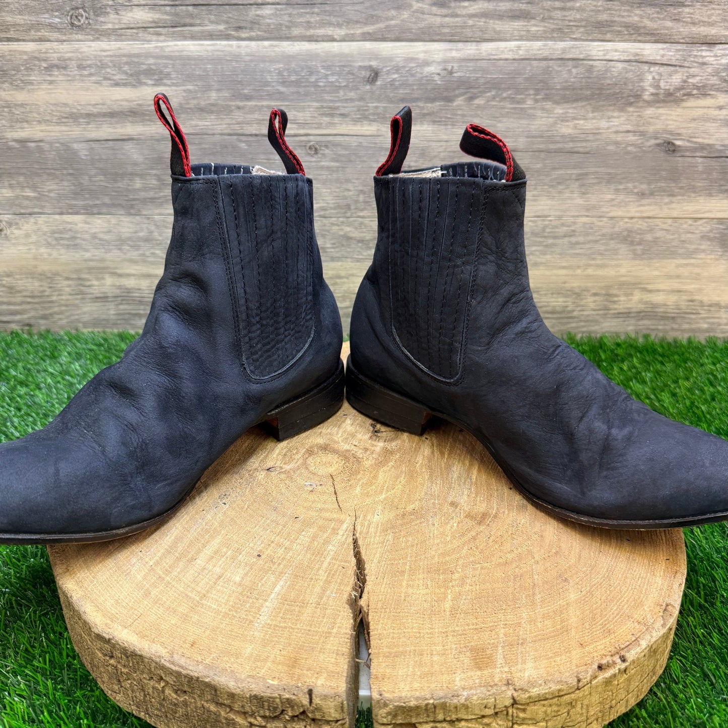 Unknown Women - Size 6 - Black Suede Ankle Boots