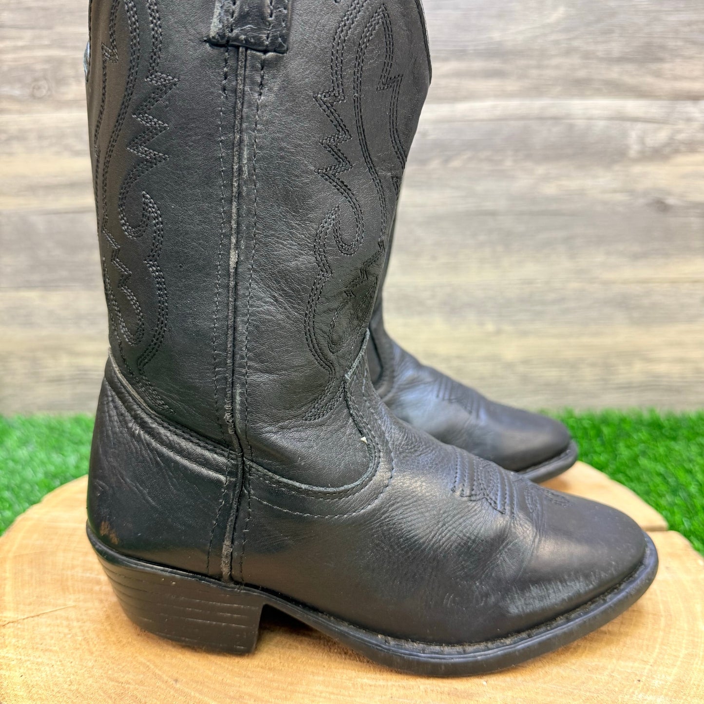 Smoky Mountain Youth - Size 2D - Black Cowboy Boots 3032C