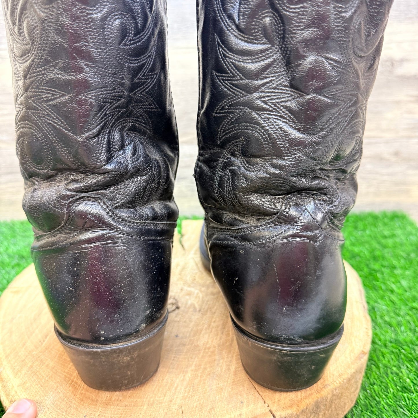 Laredo Men - Size 10D - Black Western Cowboy Boots 4240