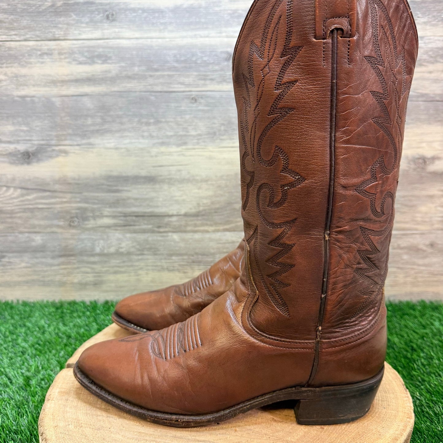 Dan Post Men - Size 8D - Brown Western Cowboy Boots DP2111
