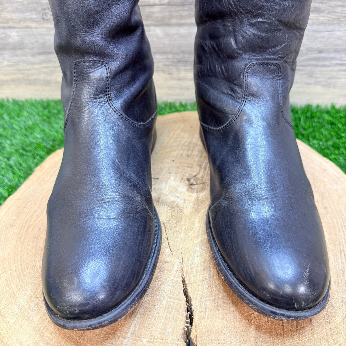Frye Women - Size 9B - Melissa Button Tall Riding Boots 3471442