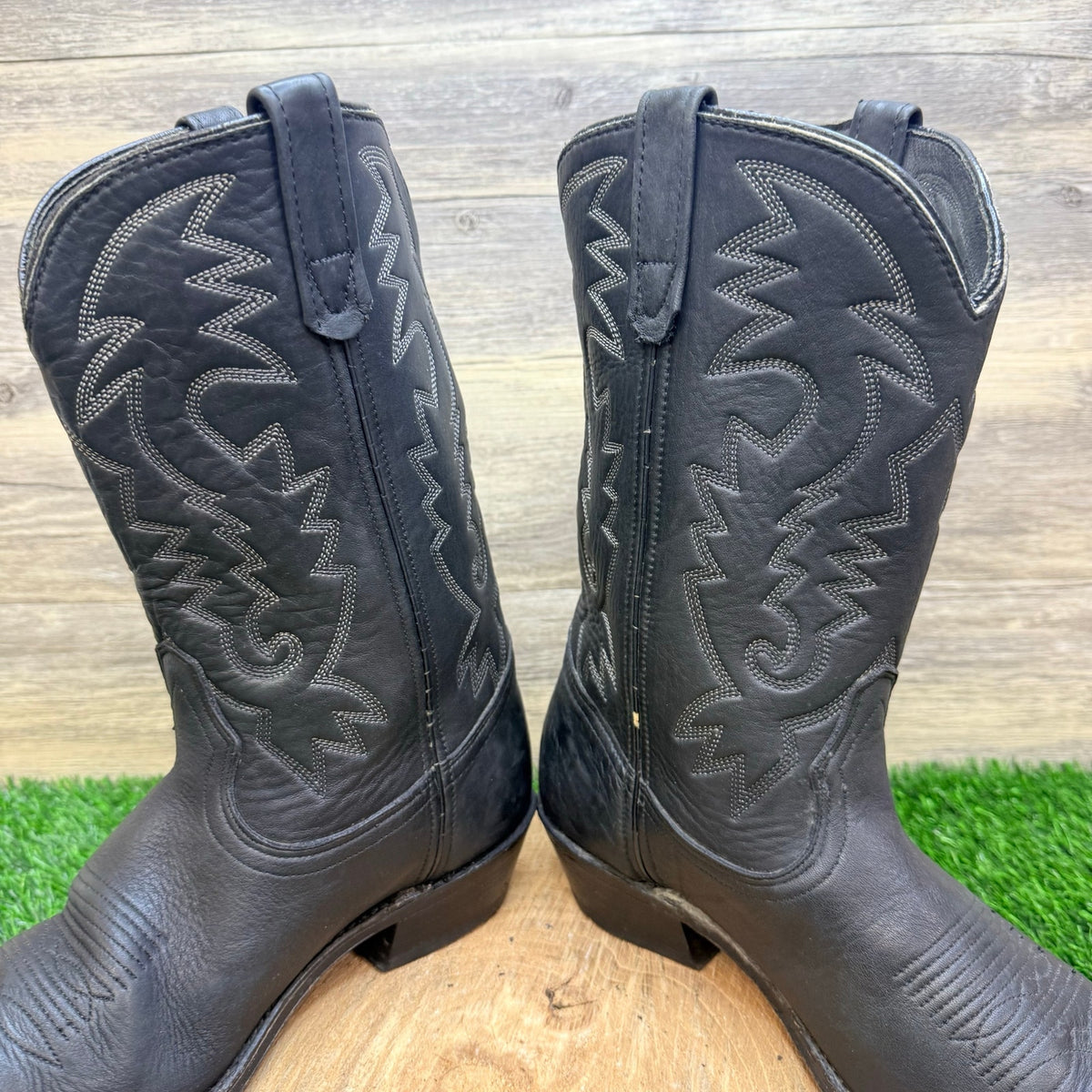 Unknown Men - Size 10D - Soft Black Western Cowboy Boots 76144