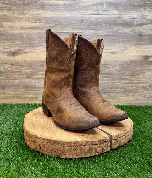 Ariat Youth - Size 5 - Brown Western Cowboy Boots Style 10001825