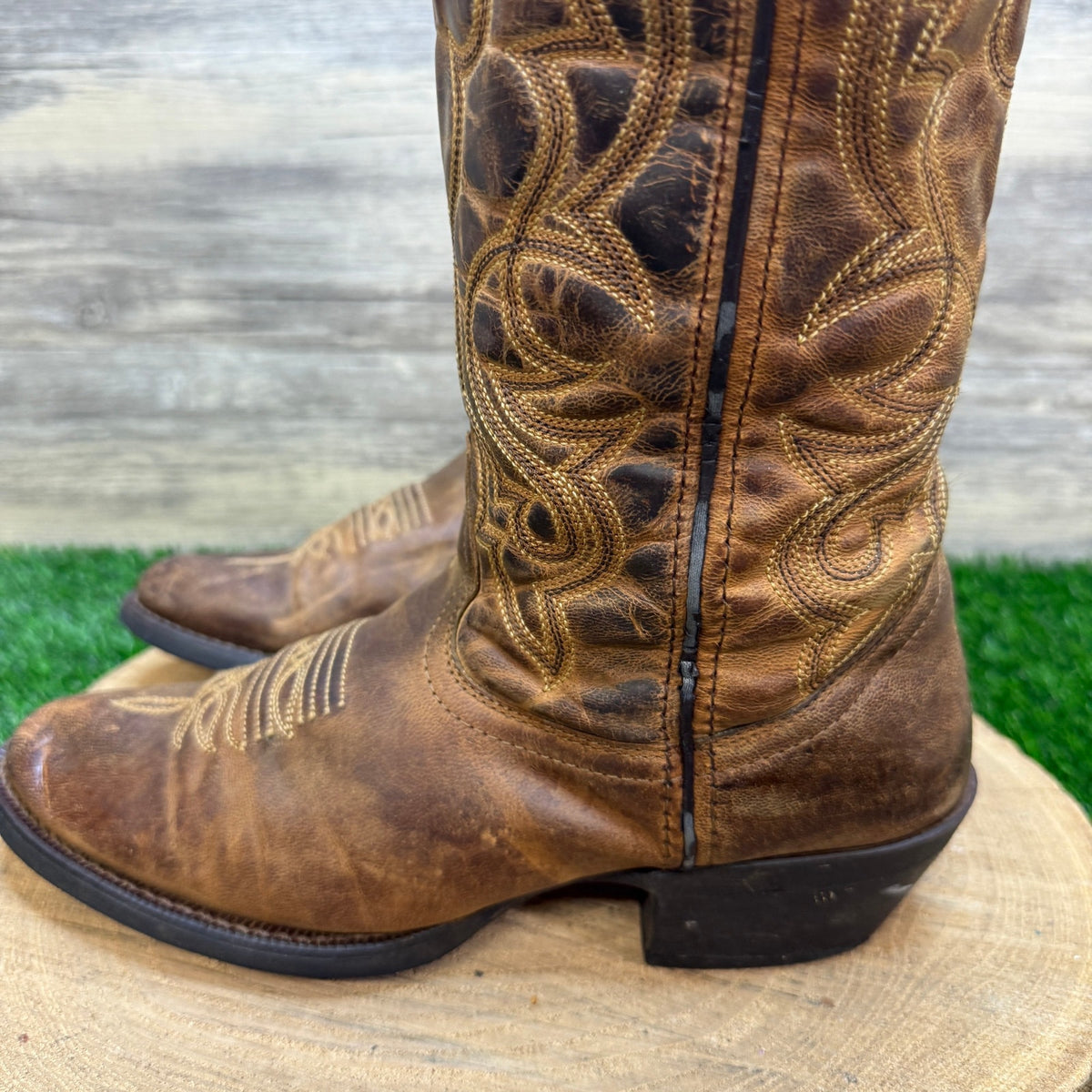Laredo Women - Size 7M - Brown Western Cowboy Boots Style 51112