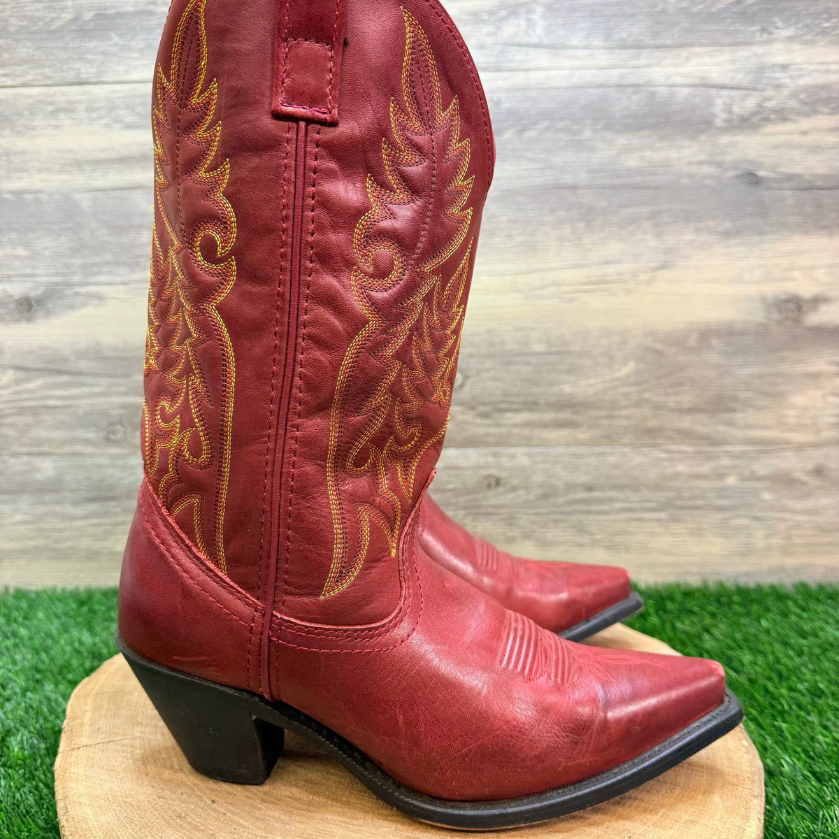 Laredo Men - Size 8M - Red Madison Western Cowboy Boots 51055