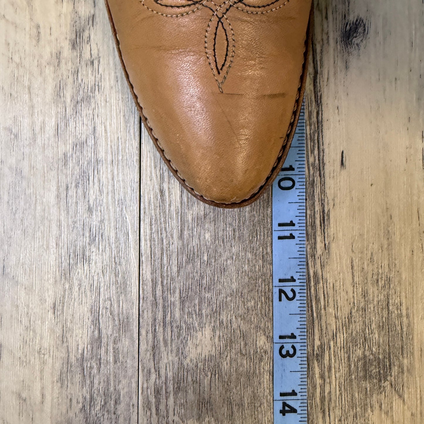 Dingo Women - Size 9.5 M - Vintage Tan Heeled Cowboy Boots Style 16953